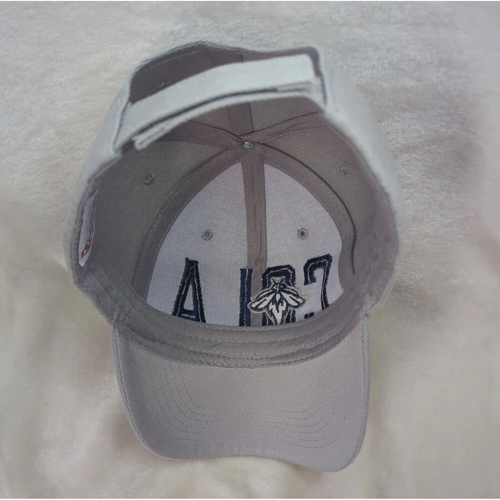 Columbia Fireflies Hat Mens Gray Strap Back Embroidered Baseball MiLB KC Royals
